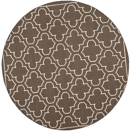 Safavieh Dhurries Brown Area Rug