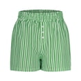 thumbnail image 5 of yillto Women Pajamas Shorts Cute Striped Pjs Short Pants Sleepwear Lounge Shorts Bottoms Elastic Boxers, 5 of 6
