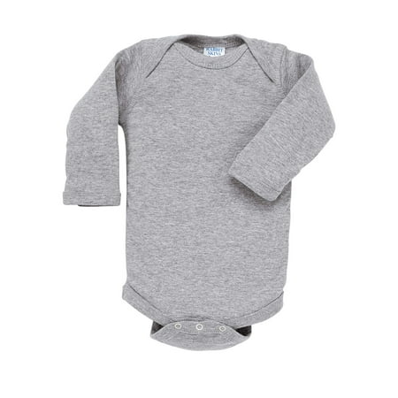 

Infant Clementine Long-Sleeve Baby Rib Bodysuit