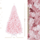 thumbnail image 4 of Arbolito de Navidad Nevado Rosa Artificial Pino de Lujo con Serie de Luz LED 180 Cm Frondoso, 4 of 6