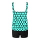 thumbnail image 5 of MKLEKYY Trajes De Baño Mujer Short Women High Waisted Bikini Sexy Push Up Two Piece Swimsuits Vintage Swimsuit Two Piece Retro Ruched High Waist Print Bikini Set, 5 of 6
