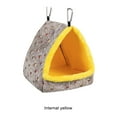 thumbnail image 3 of fastboy Comfortable Bird Bed For Cage With Mat Sturdy And Durable Medium To Large Parrots Size Is Large internal yellow 1Set, 3 of 6