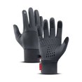 thumbnail image 1 of Guantes de invierno para hombre y mujer, guantes impermeables para el frío del tacto para motocicleta, guantes para deportes al aire libre para hombre, guantes térmicos cálidos de lana para correr, guantes de esquí Tan Jianjun unisex, 1 of 2