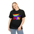 thumbnail image 2 of Unity Pride Shirt Women Men LGBTQ Rainbow Shirt Be You LGBT Plus Size Clothing for Women, 2 of 8