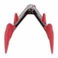 thumbnail image 4 of Food Clamp, Steak Tongs Safe Rugged Stainless Steel+Silicone Compact  For Turning And Carrying Food For Home Kitchen For Resturant For Baking Tool 9in Red Bracket, 4 of 8