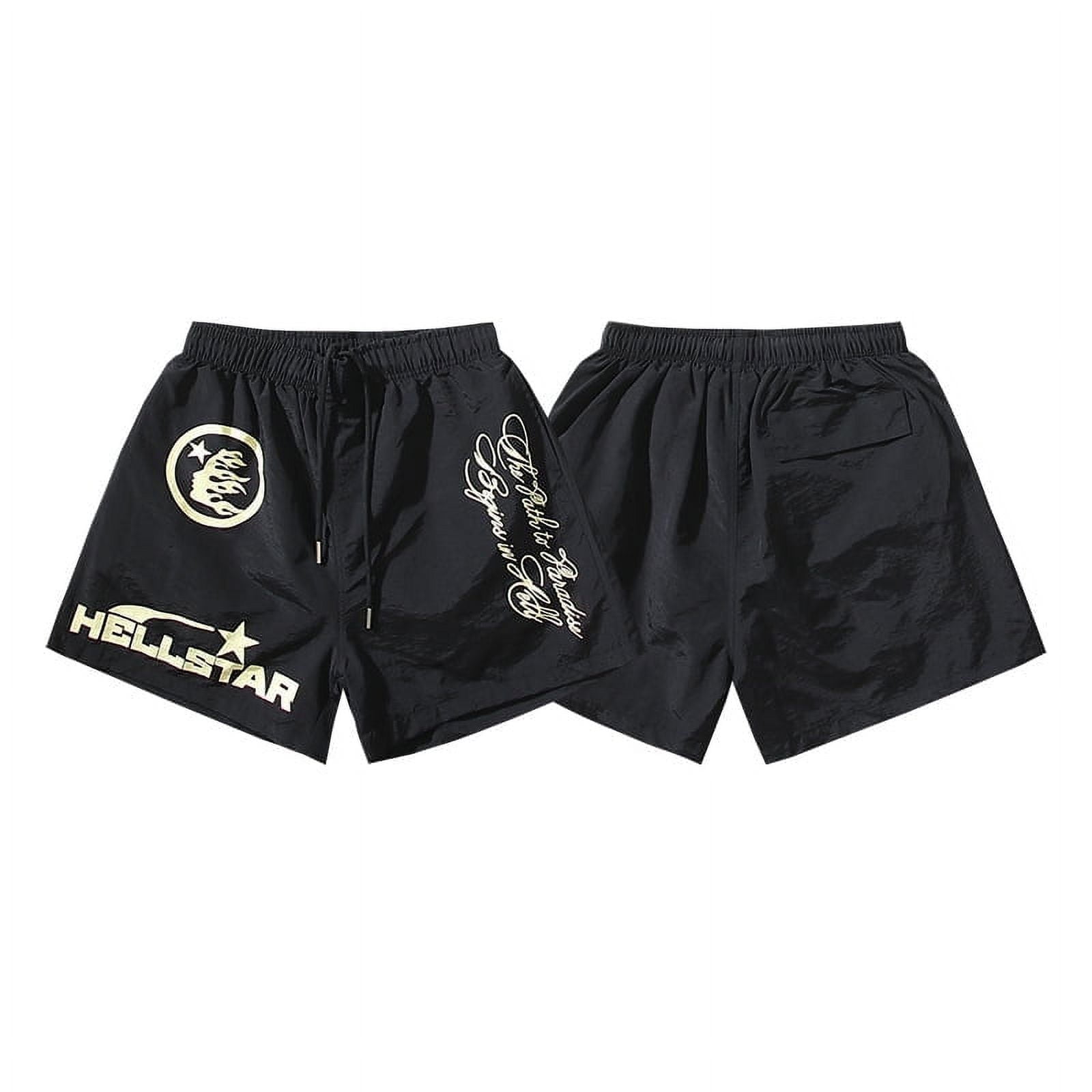 2025 trendy hellstar Hell star wash high quality casual shorts for