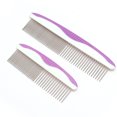 thumbnail image 1 of unbranded 2Ud Peines Para De Mascotas De Inoxidable Con Mango Antideslizante Para, 1 of 6
