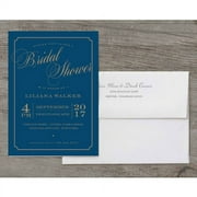 Beautiful Shower Deluxe Bridal Shower Invitation