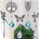 thumbnail image 4 of Paquete de 5 atrapasoles de cristal, fabricante de arcoíris con prisma, búho decorativo, colibrí, mariposa, regalo de prisma, 4 of 5