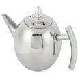 thumbnail image 1 of Stainless Steel Tea Pots with Infusers for Loose Tea, Stainless Steel Teapot Tea Kettle Coffee Pot with Tea Filter and Lid, Water Kettle for Loose Leaf & Tea Bags, for Restaurants, 1 of 7
