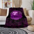 thumbnail image 1 of Fashion Bape Flannel Throw blanket Children and adults Gift Fluffy Fleece blanket for Bedroom Bed Sofa Travel Camping Washable, 1 of 4