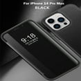 thumbnail image 6 of Decase For iPhone 14 Pro Max,Slim Hybrid Shockproof Luxury Flip Leather Case Cover,Black, 6 of 8