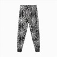 thumbnail image 4 of KPOPLK 2T 3T 4T 5T 6T 7T 8T Boy Halloween Pajamas 2 Piece Long Sleeve Ghost Print Crewneck Top & Pant Pjs Fall Outfit Set,Size 5-6 Years, 4 of 9
