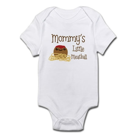 

CafePress - Mommy s Little Meatball Body Suit - Baby Light Bodysuit