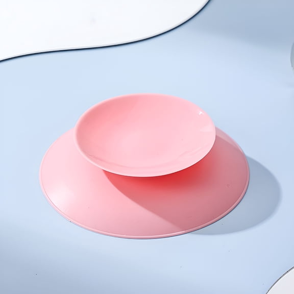 ACDANC 3pcs Silicone Tableware Sucker Silicone Suction Cup Plates Bowls For Babies And Toddlers For Kids Dining Double Sided Suction Cups Plates