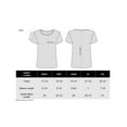 thumbnail image 2 of Victory Outfitters Ladies' Floral Detail Slub Knit Cotton Blend Scoop Neck T-Shirt - White - Large, 2 of 2