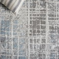 thumbnail image 6 of SAFAVIEH Mila Mildred Distressed Polyester Runner Rug, Gray/Light Blue, 2'2" x 8', 6 of 7