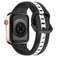 thumbnail image 4 of Banda de silicona para Apple Watch Pulsera de correa de reloj reemplazable para IWatch 1 2 3 SE Kuymtek Para estrenar, 4 of 9