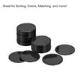 thumbnail image 4 of Unique Bargains Small Plastic Learning Counters 37mm/1.45 Inch Black Pack of 50, 4 of 5