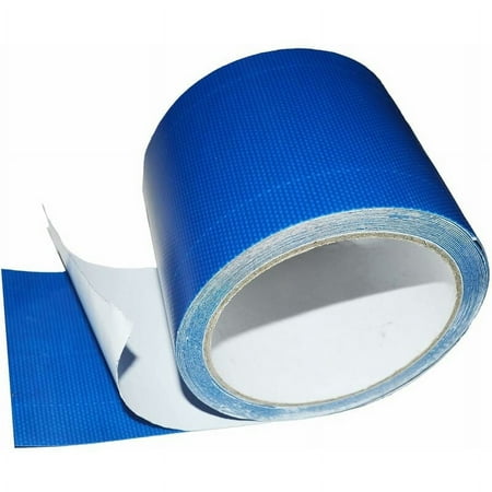 Rarida Tarpaulin Repair Tape Sealing Tape for Truck or Greenhouse Tent or Gazebo Torn Damaged or Holes - Waterproof and Wear-Resistant (8cm x 5m Blue)