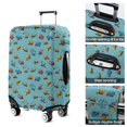 thumbnail image 5 of Cartoon Construction Vehicles Snowflakes Luggage Cover Fashion Suitcase Cover Baggage Covers Fit 25-28 Inch Luggage (Go Travel), 5 of 5