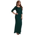 thumbnail image 1 of Vestido formal de verano LALACAT Mermaid Lace Green para mujer, 1 of 7