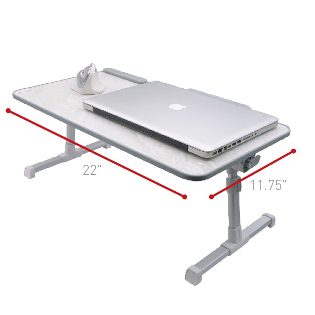 Folding Laptop Stand Bed and Sofa Height Adjustable Laptop Table Portable Stand Bed Table 
