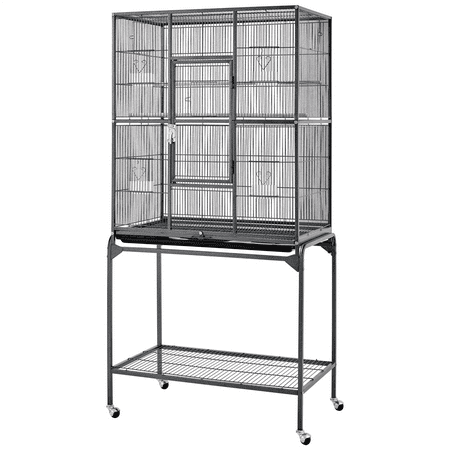 Alden Design 63" Large Bird Cages for Mid-Sized Parrot Cockatiels Parakeets Conure Lovebird