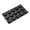 A002- Style B, variant on Silicone Molds for Baking 15 Cavity Mini Bundt Cake Pan, Nonstick Silicone Baking Molds, Grade Silicone Bakeware for Cake, Chocolate and Candy Making, Black 1 Pack