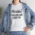 thumbnail image 7 of Florida Is Calling and I Must Go Shirt, Beach Vacation Tee, Vacay - ID: 484, 7 of 7