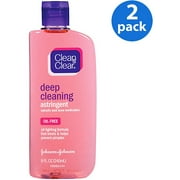 Clean & Clear Deep Cleaning Astringent Oil-Fighting Astringents 8 fl oz (Pack of 2)