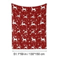 thumbnail image 3 of Dmlowu Christmas Throw Blanket for Couch - Flannel Christmas Blanke, Fluffier Soft Cooling Blanket for Holiday Party Christmas Decorations, 51x59 inch Christmas Blankets, 3 of 9