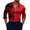 Red, variant on Hawaiian Shirt For Men Slim Fit Stretchy Trend 3D Digital Printing Loose Fitting Long Sleeved Shirts For Men Fashion Polo Blue XXL
