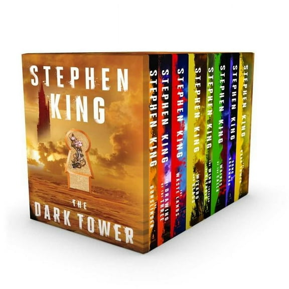 Dark Tower The Dark Tower 8-Book Boxed Set, Book 01-07, (Paperback)