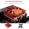 thumbnail image 4 of Enfriador de CPU Thermalright AXP90-X53 completamente de cobre de bajo perfil, 4 of 7