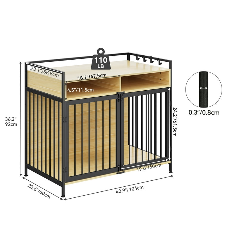 Double Large Dog Crate Plans