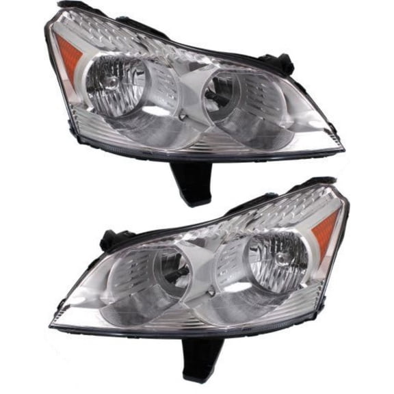 For 2009-2012 Chevy Traverse Pair Headlights Driver and Passenger Side LT/LS GM2502330 GM2503330 | 20794801 20794802