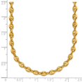 thumbnail image 2 of 14k Solid Yellow Gold Polished 4.2mm Mariner Link Necklace 24 Inch Pendant Necklace for Women, 2 of 2