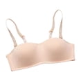 thumbnail image 1 of Sin para Mujer Push Up Brassiere Ropa Interior Inalámbrica Piel, L SM SunniMix Sujetador sin tirantes inalámbrico, 1 of 8