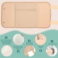 thumbnail image 4 of 4Pcs Waist Neck Oil Pack Set with Chest Pads Washable Reusable Knee Essential Oil Wrap Mess-Free Oil Pack Wrap with Adjustable Elastic Straps Soft Comfortable Oil Pack for Neck Waist Knee, 4 of 11