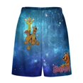 thumbnail image 4 of Scooby Doo Shaggy Men's Pajama Pants Sleepwear Lounge Shorts Bottoms Summer Daily Cozy Soft Ice Silk Pajama Shorts Lightweight Home Beach Shorts, 4 of 8
