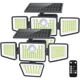 thumbnail image 1 of Luces solares daphino 3000LM para exteriores con sensor de movimiento, 2 unidades, 1 of 8