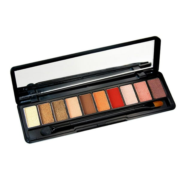 1 pieza de de ojos de maquillaje profesional, juego de cosméticos, bandeja de de ojos ahumada perfecta, resistente al agua y de larga duración Yinane Paleta de sombra de ojos mate