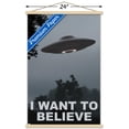 thumbnail image 3 of I Want To Believe Wall Poster with Magnetic Frame, 22.375" x 34", 3 of 6