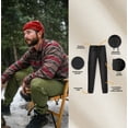 thumbnail image 4 of WHITEDUCK Sweatpants for Men - Relaxed Fit Cotton Drawstring Cargo Joggers for Men with Pockets for Workout Running Training (XXLarge- Olive), 4 of 6