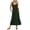 Army Green, variant on Interview Dress Work Pleated Breathable Regular Fit Casual Dress Summer 2026 Sleeveless V Neck Dress for Women with Pockets Vacation for Going Out and Party Black XXL