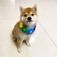 thumbnail image 4 of Soft Creative Adjustable Small Flower Pattern Popular Colorful Puppy Kitty Decor Cat Necklace Pet Supplies Dog Collar L 11, 4 of 8
