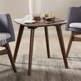 thumbnail image 2 of Baxton Studio Dahlia Mid-Century Modern Walnut Wood End Table, 2 of 7