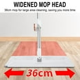 thumbnail image 6 of Hand-free Mop, Hand-free Microfiber Flat Mop, Wet And Dry, 360-degree Rotation All-round Cleaning Floor Mop, Lazy Hand-free Mop, Suitable for Home Kitchen Save 50% off, 6 of 9