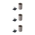 thumbnail image 4 of bedienty 2Pcs/set Wall-mounted Toothbrush Holder Organizer Environment-friendly Plastic Toothpaste Wash Environment-friendly Plastic Toothpaste Wash Cup Mug Coffee 3Set, 4 of 6